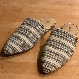 NWOT Lucky slip-on mules